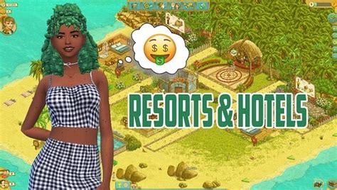 You can build a resort, give it the mod's "resort" trait, and be either a visitor or an owner. . Sims 4 kawaiistacie hotel mod